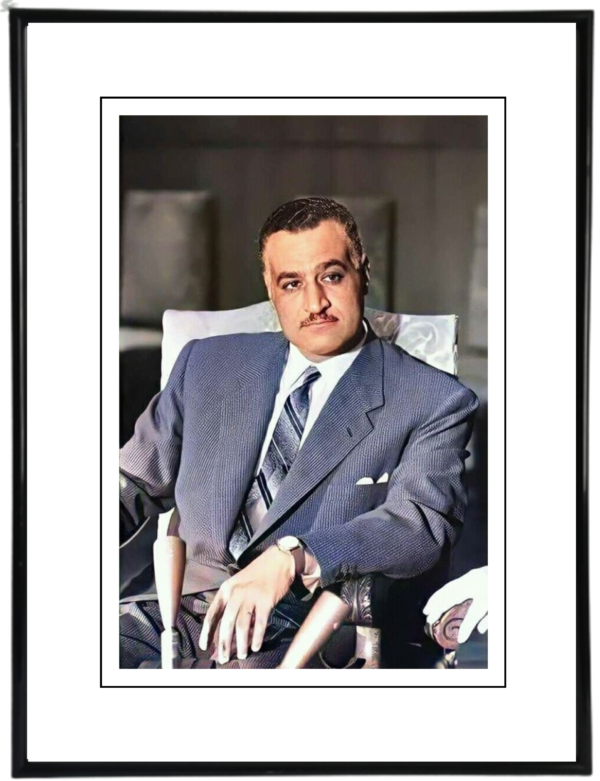 Cuadro Gamal Abdel Nasser